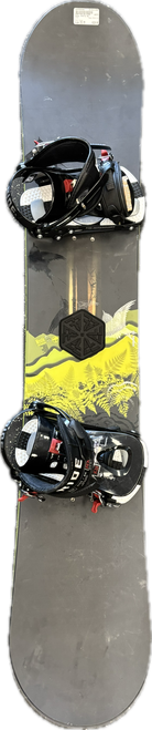 Vist Large View of Product Image Which is Used Arbor MYSTIC 55 Mens Board/Bindings Black 152 cm