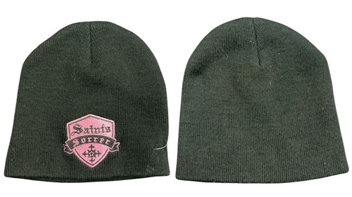Vist Large View of Product Image Which is Used SAINTS SOCCER HAT Outerwear Womens Hat Black