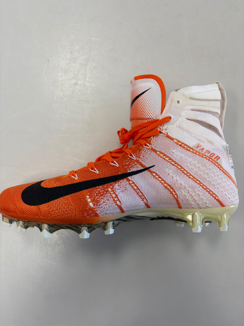 Vist Large View of Product Image Which is Used Nike Adult FB Cleats Orange Senior 11.5