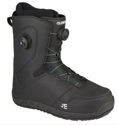 Vist Large View of Product Image Which is New S12 ST3 Focus Double Dial Mens Snowboard Boots - Black SIZE 12
