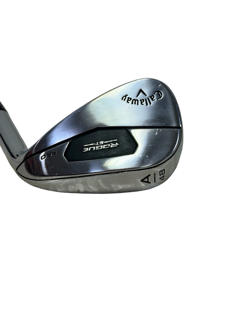 Vist Large View of Product Image Which is Used Callaway ROGUE ST PRO Golf Wedge Mens 48deg RH Approach Wedge 35.25" w/ Rifle Tour Flighted 105g 6.0 Shaft
