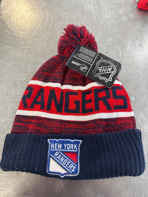 Vist Large View of Product Image Which is NEW YORK RANGERS BEANIE