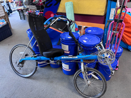 Vist Large View of Product Image Which is Used BACCHETTA GIRO 20 Recumbent Bike Royal Blue