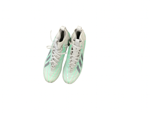Vist Large View of Product Image Which is Used Adidas FREAK Adult FB Cleats Turquoise Senior 11