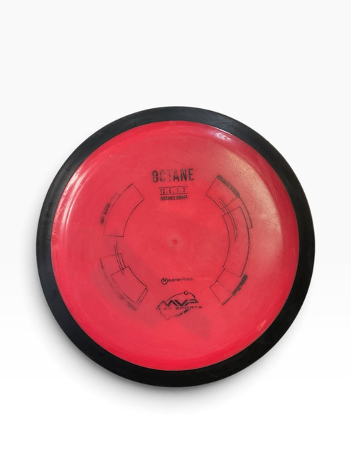 Vist Large View of Product Image Which is Used MVP NEU OCTANE Disc Golf Driver Red 176g