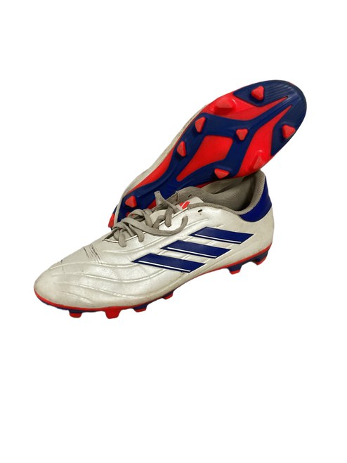 Vist Large View of Product Image Which is Used Adidas COPA PURE Soccer Cleats White Senior 11