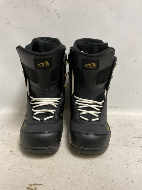 Vist Large View of Product Image Which is Used Morrow REVERT Mens Snowboard Boots Black And Tan Senior 14