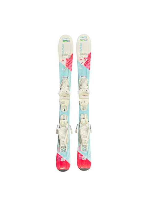 Vist Large View of Product Image Which is Used Head JOY Girls DH Ski/Binding Pink 87 cm