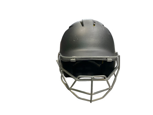Vist Large View of Product Image Which is Used Under Armour Batting Helmet w/Mask Black MD