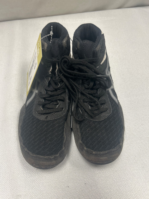 Vist Large View of Product Image Which is Used Asics Wrestling Shoes Black Junior 03.5