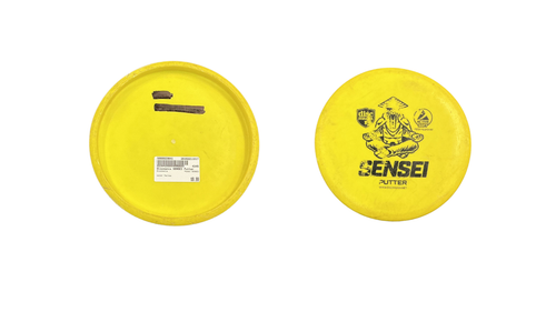 Vist Large View of Product Image Which is Used Discmania SENSEI Disc Golf Putter Yellow