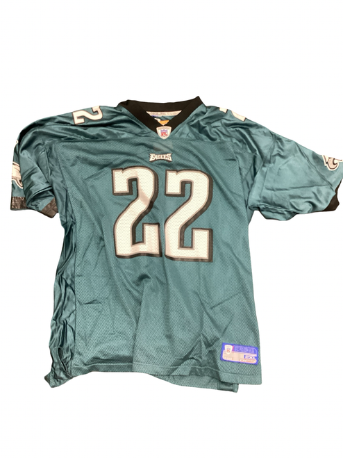 Vist Large View of Product Image Which is Used NFL EAGLES STALEY JERSEY FB Top Adult Green 2X
