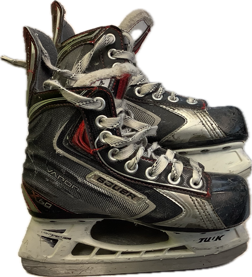 Vist Large View of Product Image Which is Used Bauer VAPOR X60 Youth Hockey Skate Youth 13.5
