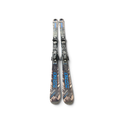 Vist Large View of Product Image Which is Used Head Instinct Mens Downhill Ski/Binding Set 177 cm, top view of both skis