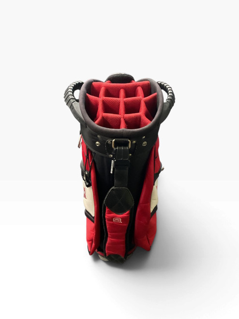 Vist Large View of Product Image Which is Used NC STATE WOLFPACK Mens Cart Bag Red