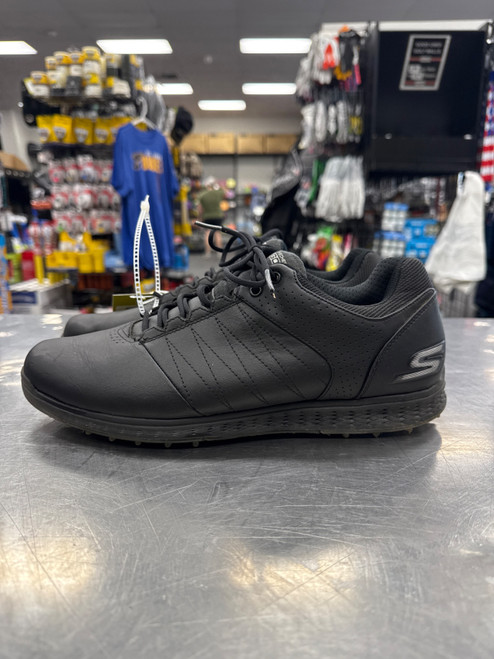 Vist Large View of Product Image Which is Used Skechers Mens Golf Shoes Black Senior 11