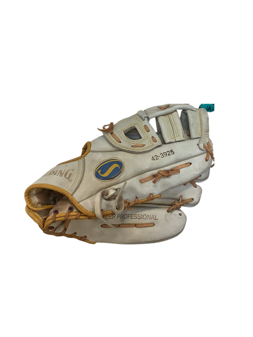 Vist Large View of Product Image Which is Used Spalding BLAZER PROFESSIONAL BB/SB Glove RH Throw Brown 13"