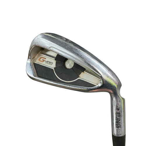 Vist Large View of Product Image Which is Used Ping G400 BLACK DOT Mens Individual Iron RH 6 Iron