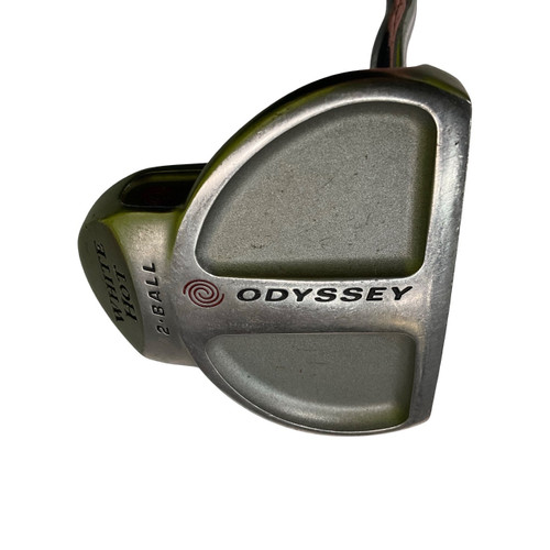 Vist Large View of Product Image Which is Used Odyssey WHITE HOT 2-BALL Womens Putter LH 31"