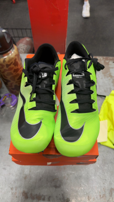 Vist Large View of Product Image Which is Used Nike ZOOM JA FLY 3 Track & Field Cleats Adult Neon Green Senior 9.5