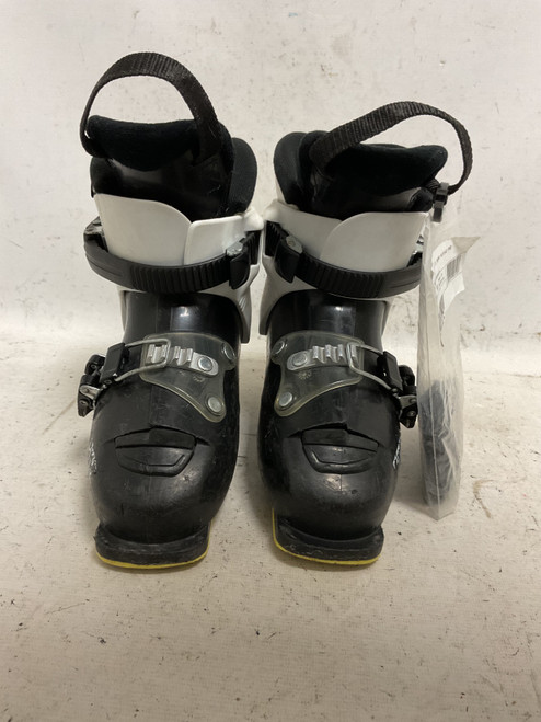 Vist Large View of Product Image Which is Used Atomic WAYMAKER JR 2 Boys DH Ski Boot Black And White 205 MP - J01