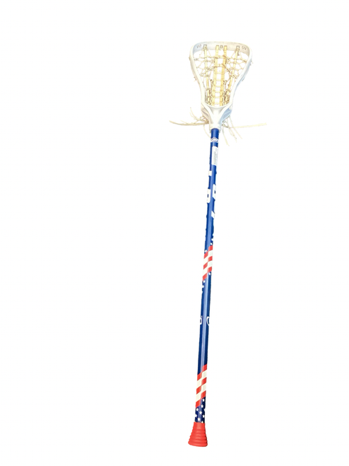 Vist Large View of Product Image Which is Used DeBeer US LACROSSE Men Atk/Mid Complete Stick Navy Blue
