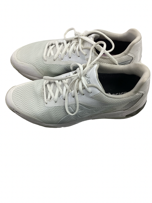Vist Large View of Product Image Which is Used Asics GEL Womens Golf Shoes White Senior 10