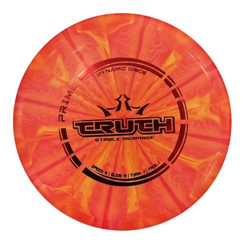 Vist Large View of Product Image Which is Used Dynamic Discs CRUTCH Disc Golf Mid Range Red