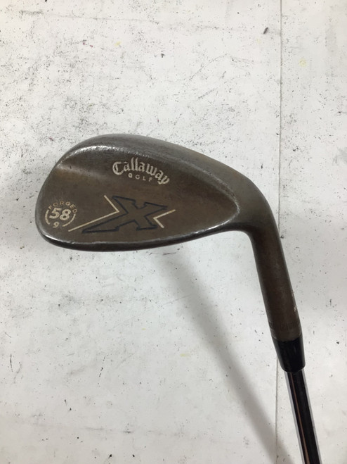 Vist Large View of Product Image Which is Used Callaway X FORGED 58/9 Golf Wedge Mens RH 58 Degree