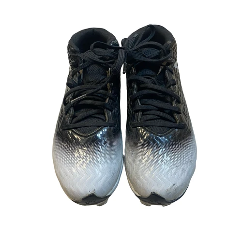 Vist Large View of Product Image Which is Used Under Armour Adult FB Cleats White Senior 5.5