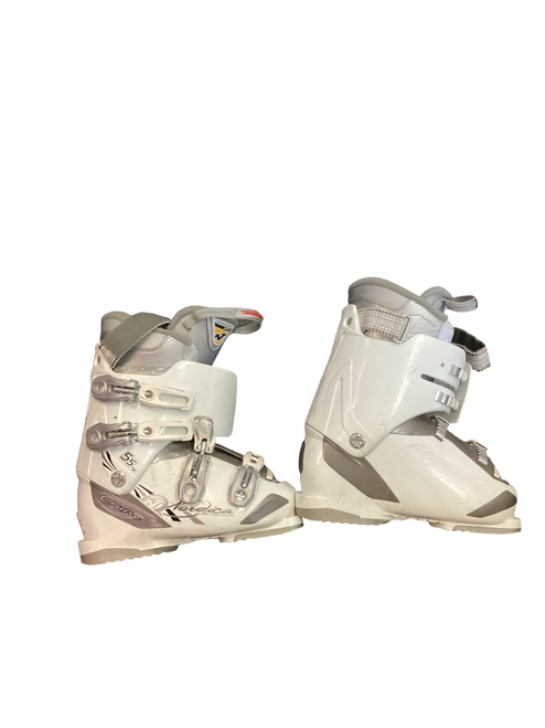 Vist Large View of Product Image Which is Used Nordica CRUISE Womens DH Ski Boot White 285 MP - M10.5 - W11.5
