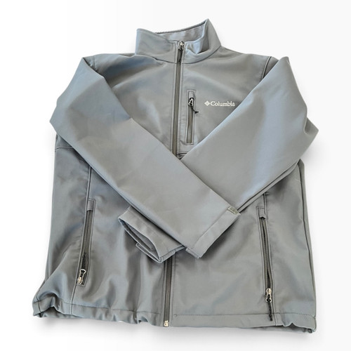 Vist Large View of Product Image Which is Used Columbia Outerwear Heavy Jacket M Grey LG