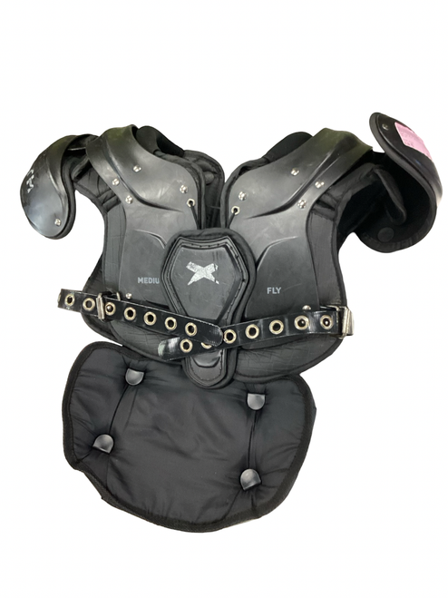 Vist Large View of Product Image Which is Used Xenith FLY FB Shoulder Pads Black MD