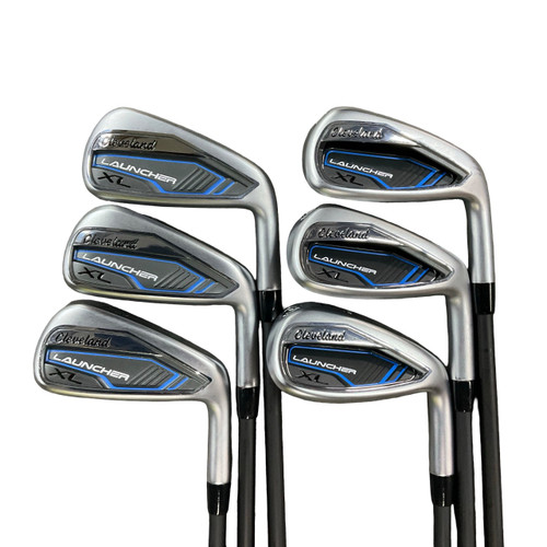 Vist Large View of Product Image Which is Used Cleveland LAUNCHER XL Mens Iron Set RH 5I-PW *1/2" Inch Extended*