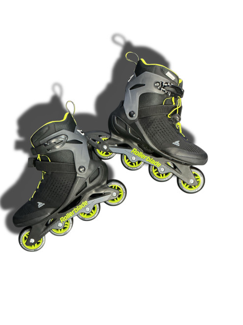 Vist Large View of Product Image Which is Used Rollerblade ZETRABLADE ELITE Senior Aggressive Skates Black Senior 10