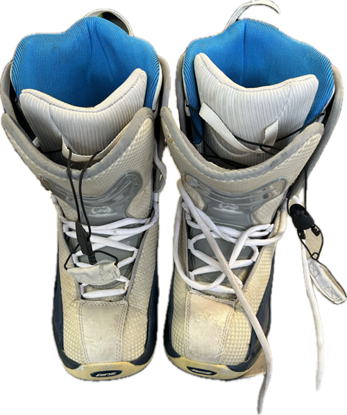 Vist Large View of Product Image Which is Used Ride ORION Womens Snowboard Boots White Senior 9