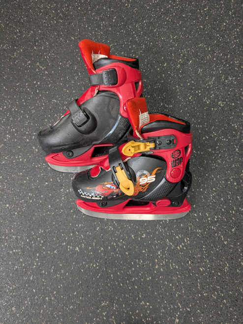 Vist Large View of Product Image Which is Used CARS ADJ SKATES Girls Softboot Skate Red Adjustable
