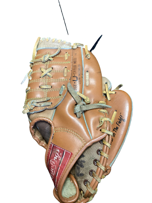 Vist Large View of Product Image Which is Used Rawlings RBG135 BB/SB Glove RH Throw Brown 11"