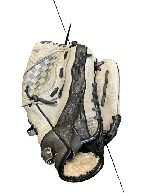 Vist Large View of Product Image Which is Used Mizuno POWER CLOSE BB/SB Glove RH Throw Grey 10 1/2"