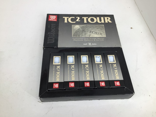 Vist Large View of Product Image Which is Used Wilson TC2 TOUR 15 BALL PACK 15 Pack - Golf Balls