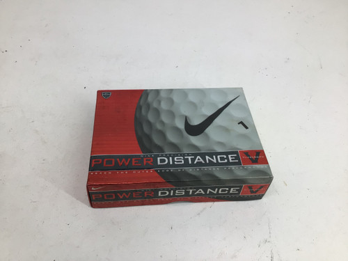 Vist Large View of Product Image Which is Used Nike POWER DISTANCE TI-VELOCITY 12PK GOLF BAL 12 Pack - Golf Balls