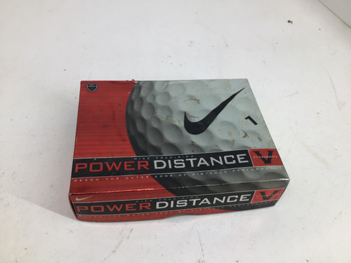 Vist Large View of Product Image Which is Used Nike POWER DISTANCE TI-VELOCITY 12PK GOLF BAL 12 Pack - Golf Balls