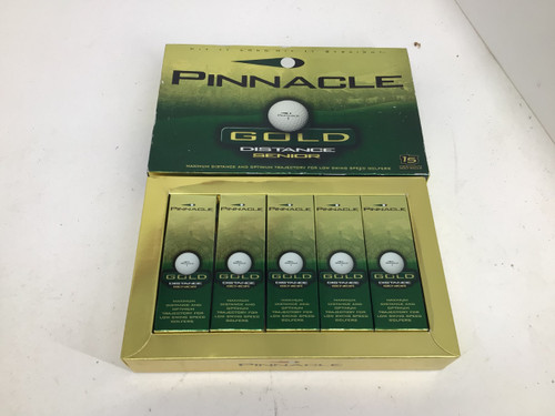 Vist Large View of Product Image Which is Used Pinnacle GOLD DISTANCE 15 PACK GOLF BALLS 15 Pack - Golf Balls