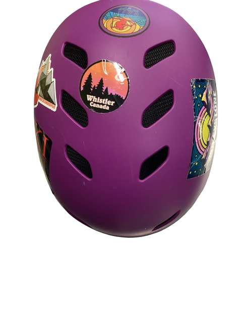 Vist Large View of Product Image Which is Used OUTDOOR MASTER SKI HELMET Snowsport Helmet Adult Purple XS