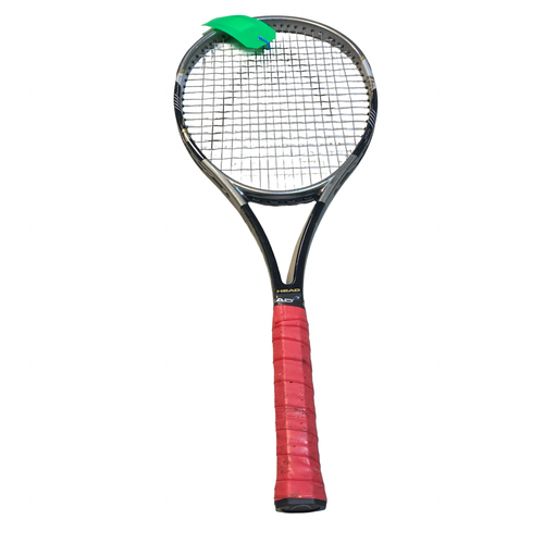 Vist Large View of Product Image Which is Used Head BLACK RACQUET Adult Tennis Racquet Black 4 1/4"