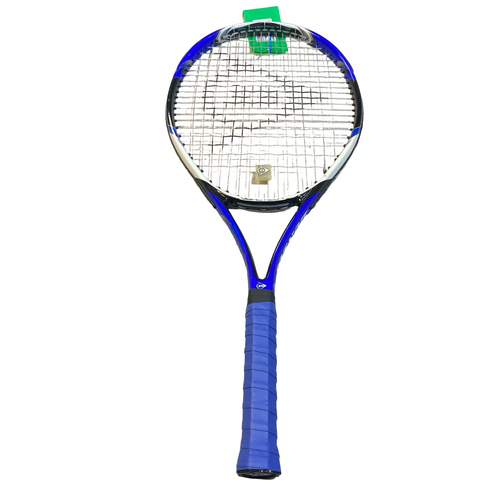Vist Large View of Product Image Which is Used Dunlop Racquets BLUE RACQUET Adult Tennis Racquet Royal Blue 4 1/4"