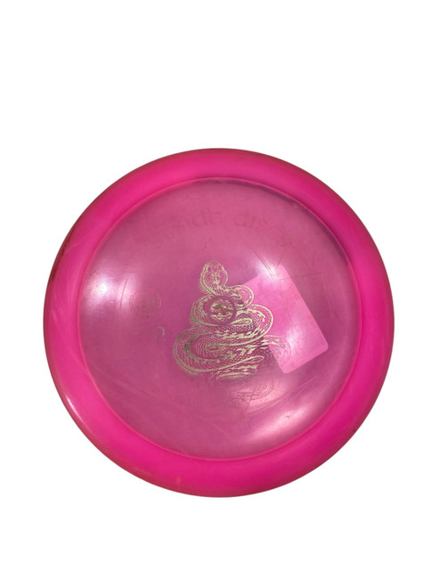 Vist Large View of Product Image Which is Used Westside ADDER Disc Golf Driver Pink