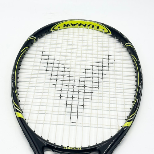 Vist Large View of Product Image Which is Used VERMONT LUNAR Adult Tennis Racquet Black Unknown