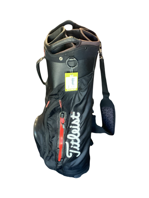 Vist Large View of Product Image Which is Used Titleist 7 Mens Cart Bag Black
