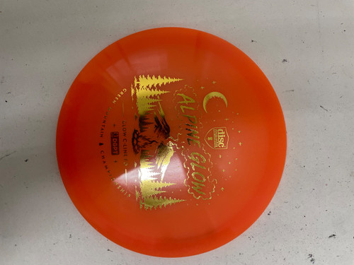 Vist Large View of Product Image Which is Used Discmania ALPINE GLOW Disc Golf Driver Orange